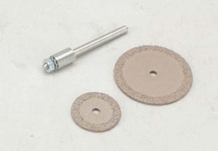 Perma Grit Cutting Discs 19mm and 32mm with Arbor