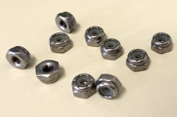 4-40 Nyloc Nuts Pk10