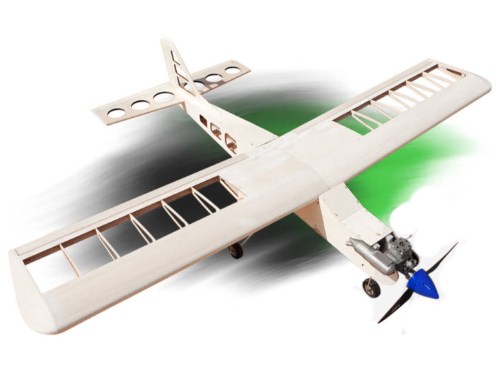 RC Trainer Boomerang 40 Traditional Laser Balsa Kit 