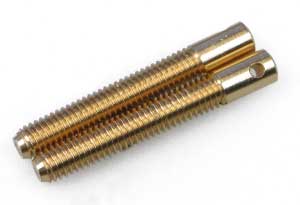 M3 Closed Loop Connectors Brass Pk2