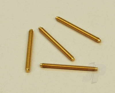 Snake Inserts Threaded Brass Rod M2 Pk4