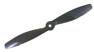 9x6 IC Nylon Glass Fibre Black Propeller