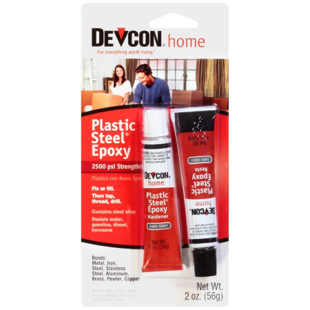 Devcon Plastic Steel Epoxy 2x 1oz Tubes