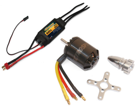 Electrospeed Boost 40 Power Pack Motor and ESC Combo