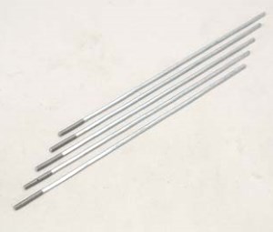 200mm M3 Push Rods Pk5 Stainless Steel