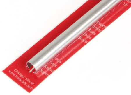 Aluminium Round Tube 10x300mm .45mm Wall