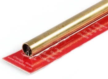 Brass Tube - 13/32 x .014 x 12