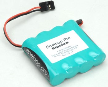 4.8v 2500mAh Eneloop Rx Pack Flat