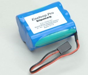 6v 2500mAh Eneloop Rx Pack Hump