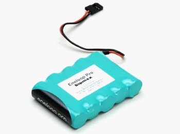 6v 2500mAh Eneloop Rx Pack Flat