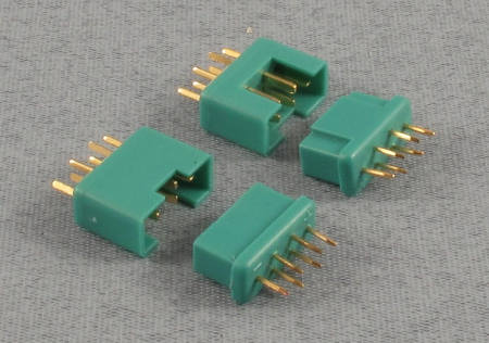 Multiplex Gold Connectors 2 Pairs