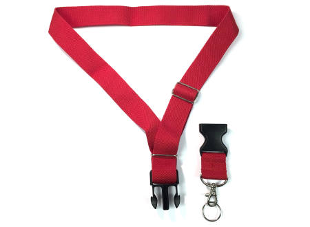 Deluxe Neck Strap Red