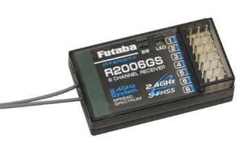 Futaba R2006 6ch Rx 2.4GHz S-FHSS Receiver