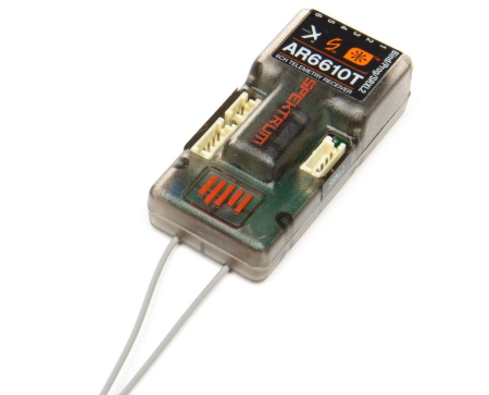 Spektrum AR6610T 6 Channel DSMX Telemetry Receiver