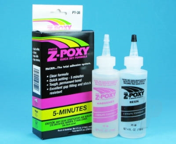 Z-Poxy 5 Minute Zap Epoxy 236ml PT38