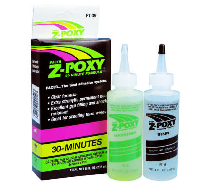 Z-Poxy 30 Minute Zap Epoxy 236ml PT39