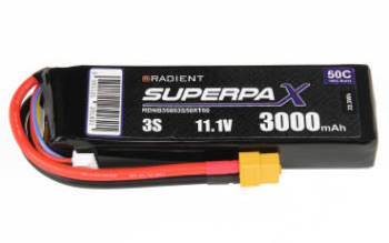 Radient LiPo 3S 3000mAh 11.1V 50C XT60