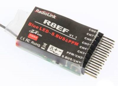 RadioLink R8EF 2.4GHz 8-Channel Receiver