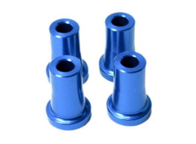 Standoff 25mm Pk4 6mm Hole Blue