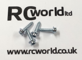 2.2x11mm Pk40 Silver Allen Key Servo Screws