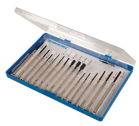 Jewellers Precision Screwdriver Set 16pce