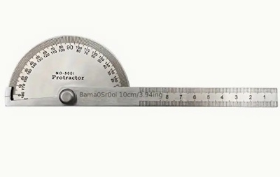 Protractor Stainless Steel