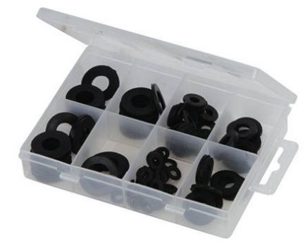 Rubber Washer Selection Pack 120pc with Case