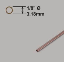 Copper Tube - 1/8 x 12