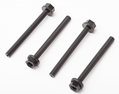 Dubro 1/4-20 x 2inch (51mm) Nylon Wing Bolts Pk4