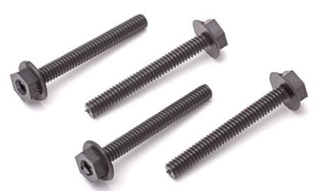 Dubro 10-32 x 2inch (51mm) Hex Nylon Wing Bolts Pk4