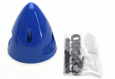 Blue 3in 76mm Dubro Spinner
