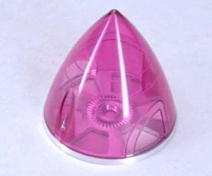 Irvine Spinner 63mm - Transparent Pink