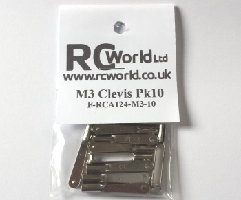 M3 Metal Clevis / Snap Link Pk10