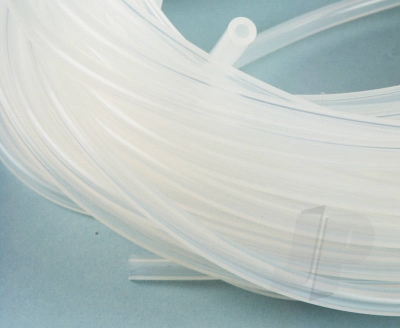 2.4mm Bore Silicone  Fuel Tubing Clear Per Meter