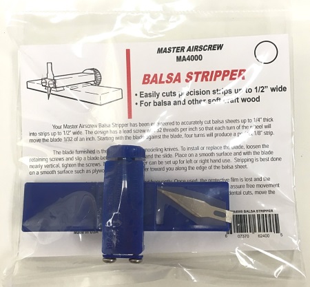 Master Airscrew Balsa Stripper