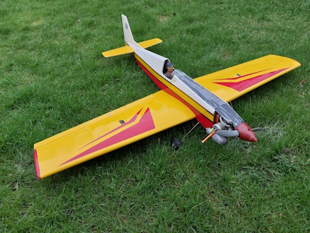 Model B Low Wing Sports Aircraft Engine