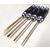Pk4 Flat Screw drivers with black handle 2.5mm 3mm 4mm 5mm - view 2