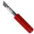 Excel K5 Heavy Duty Knife With Red Plastic Handle Safety Cap - view 1