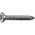 2.2x16mm Countersunk Head Pozi Drive Screws Pk40 - view 2