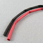 Heat Shrink 5mm 1mtr Black and Red