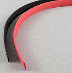 Heat Shrink 9.5mm 1mtr Black and Red