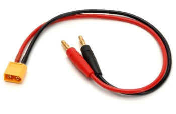 XT60 Charge Lead with 4mm Bullet 300mm