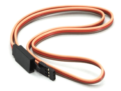 Spektrum JR 500mm Extension Lead HD Wire With Clip