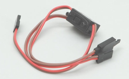 Spektrum JR Switch Harness with Clip Heavy Duty 300mm