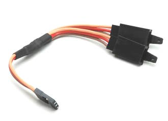 Spektrum 100mm Y-Lead With Retaining Clips HD