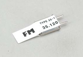 Futaba RX Single Conversion Crystal Channel 72  35.120 FM