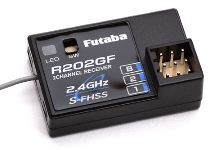 Futaba R202GF 2channel Receiver 2.4GHz S-FHSS
