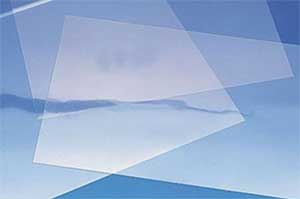 PLASTIGLAZE Clear Plastic Sheet 0.50mm 230mm x 300mm