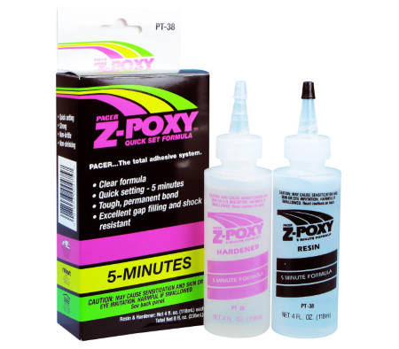 Z-Poxy 5 Minute Zap Epoxy 236ml PT38
