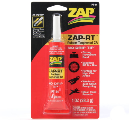 PT44 Zap-RT Rubber Toughened CA 1oz